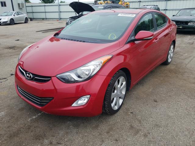 Photo 2 from auction – 2013 HYUNDAI ELANTRA with VIN KMHDH4AE9DU973383