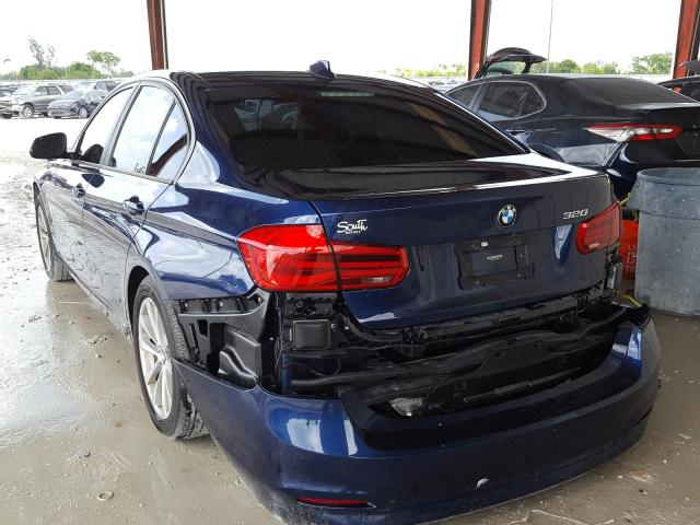 Photo 3 from auction – 2018 BMW 320 I with VIN WBA8A9C51JK623061