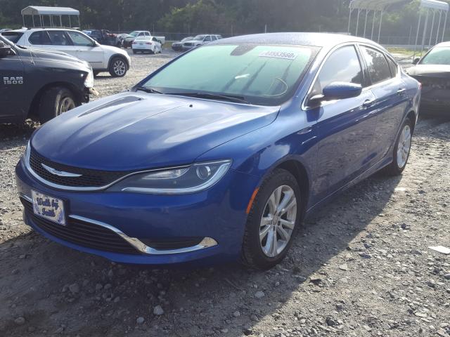 Photo 2 from auction – 2016 CHRYSLER 200 LIMITE with VIN 1C3CCCAB6GN128850