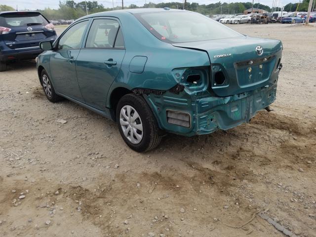 Photo 3 from auction – 2009 TOYOTA COROLLA BA with VIN 2T1BU40E89C157598