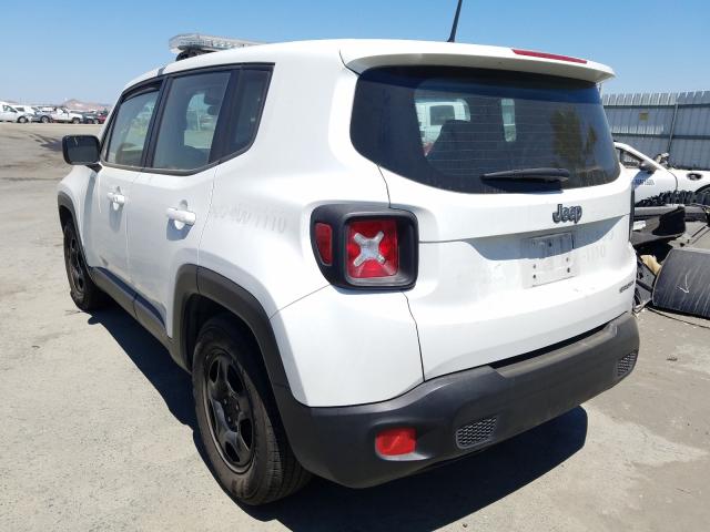 Photo 3 from auction – 2017 JEEP RENEGADE S with VIN ZACCJAAB2HPG11752