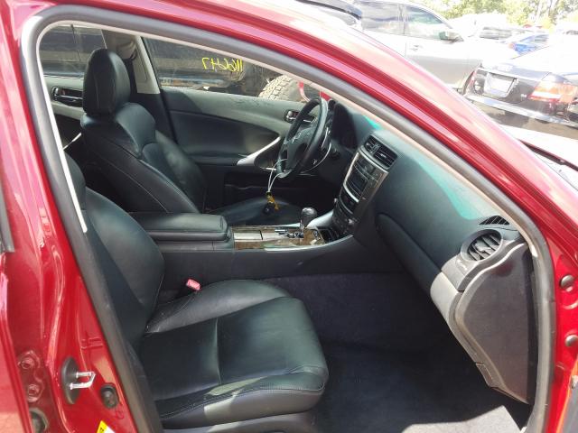 Photo 5 from auction – 2010 LEXUS IS 250 with VIN JTHBF5C22A5120449