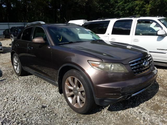 INFINITI FX35 2006 with VIN JNRAS08U66X101095 - Photo from auction