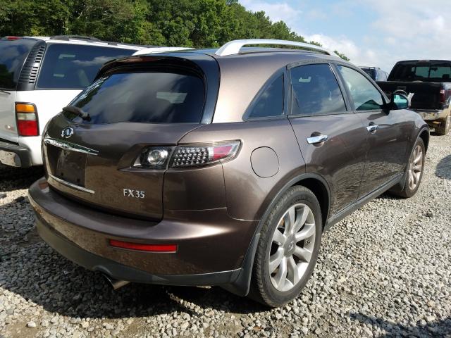 Photo 4 from auction – 2006 INFINITI FX35 with VIN JNRAS08U66X101095