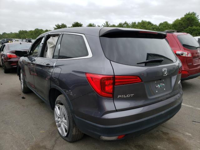 Photo 3 from auction – 2016 HONDA PILOT LX with VIN 5FNYF6H17GB049354