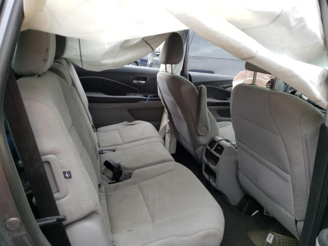 Photo 6 from auction – 2016 HONDA PILOT LX with VIN 5FNYF6H17GB049354