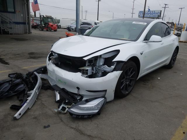 Photo 2 from auction – 2020 TESLA MODEL 3 with VIN 5YJ3E1EA9LF634788