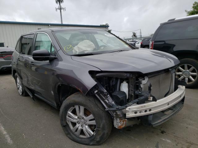 HONDA PILOT LX 2016 with VIN 5FNYF6H17GB049354 - Photo from auction