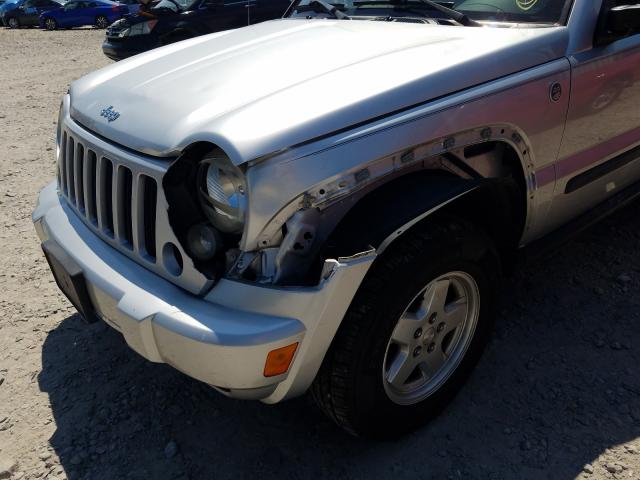 Photo 9 from auction – 2007 JEEP LIBERTY SP with VIN 1J4GL48K67W697002