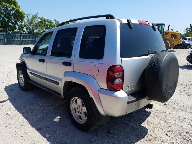 Photo 3 from auction – 2007 JEEP LIBERTY SP with VIN 1J4GL48K67W697002