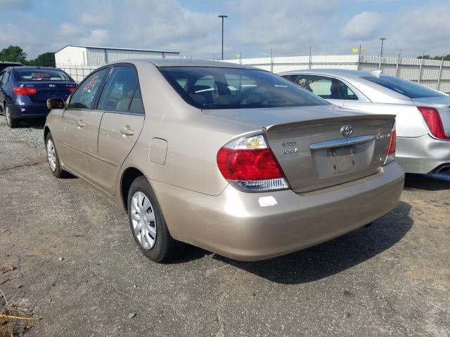 Photo 3 from auction – 2005 TOYOTA CAMRY LE with VIN 4T1BF30K75U601282