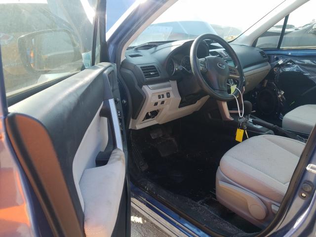 Photo 9 from auction – 2015 SUBARU FORESTER 2 with VIN JF2SJABCXFH806359