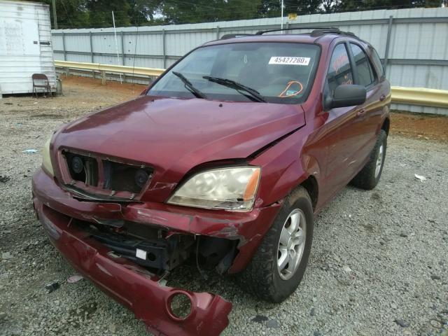 Photo 2 from auction – 2006 KIA SORENTO EX with VIN KNDJC733X65535780