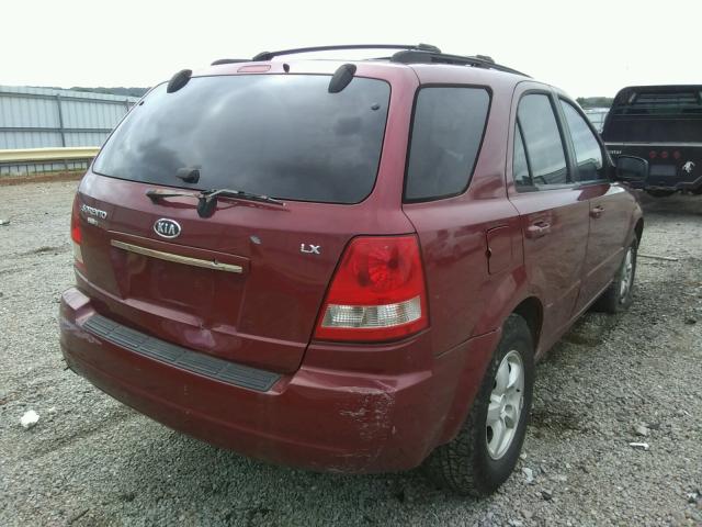 Photo 4 from auction – 2006 KIA SORENTO EX with VIN KNDJC733X65535780