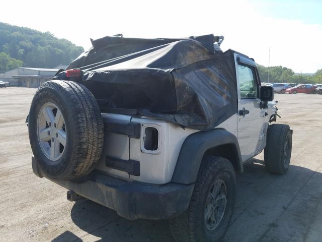 Photo 4 from auction – 2008 JEEP WRANGLER X with VIN 1J4FA24108L505613