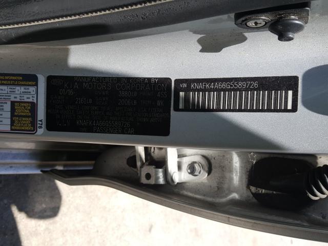 Photo 10 from auction – 2016 KIA FORTE LX with VIN KNAFK4A66G5589726