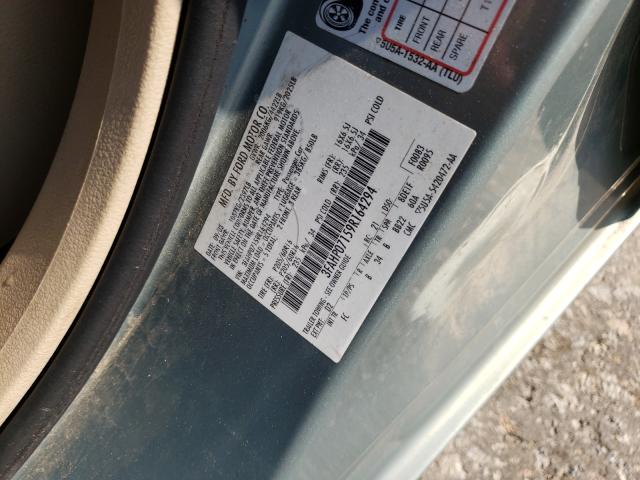 Photo 10 from auction – 2009 FORD FUSION SE with VIN 3FAHP07159R164294