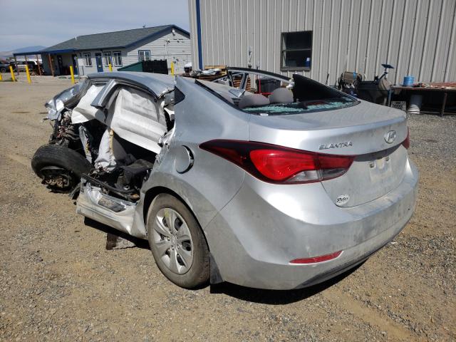 Photo 3 from auction – 2016 HYUNDAI ELANTRA SE with VIN 5NPDH4AE7GH700560