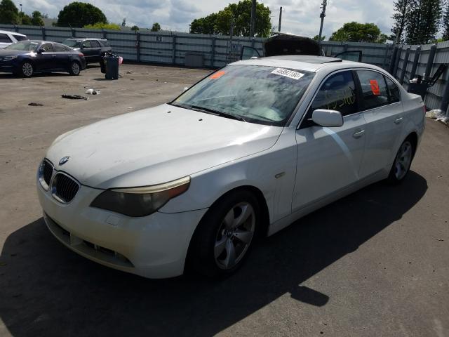 Photo 2 from auction – 2007 BMW 525 I with VIN WBANE53567CW62585