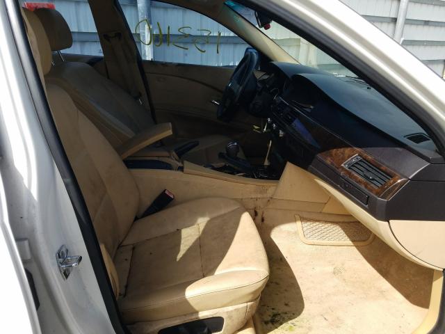 Photo 5 from auction – 2007 BMW 525 I with VIN WBANE53567CW62585