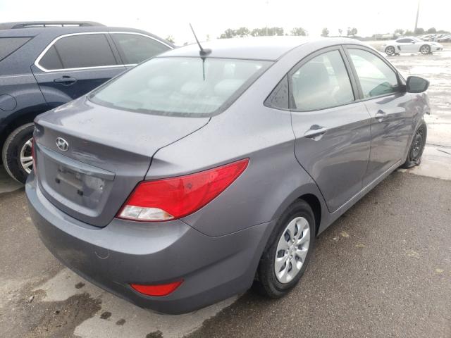Photo 4 from auction – 2017 HYUNDAI ACCENT SE with VIN KMHCT4AE9HU282340