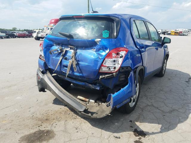 Photo 4 from auction – 2016 CHEVROLET TRAX LS with VIN KL7CJKSB9GB641759