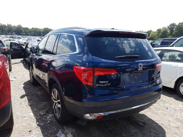 Photo 3 from auction – 2017 HONDA PILOT ELIT with VIN 5FNYF6H0XHB007799