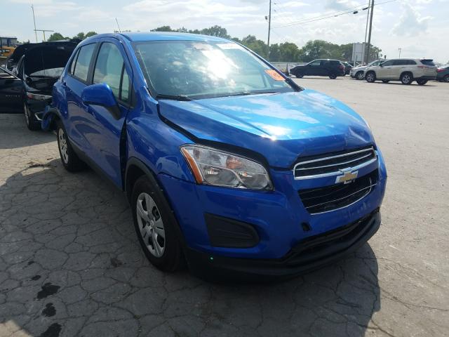 CHEVROLET TRAX LS 2016 with VIN KL7CJKSB9GB641759 - Photo from auction
