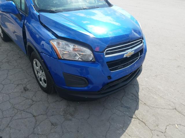 Photo 9 from auction – 2016 CHEVROLET TRAX LS with VIN KL7CJKSB9GB641759