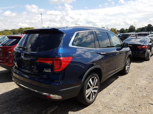 Photo 4 from auction – 2017 HONDA PILOT ELIT with VIN 5FNYF6H0XHB007799