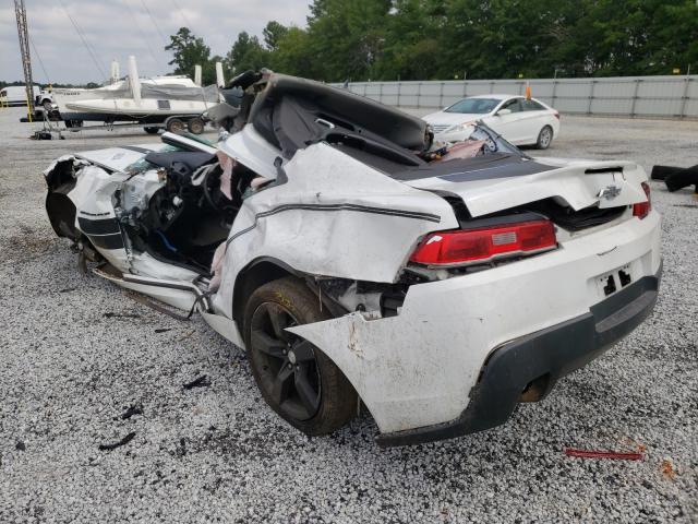 Photo 3 from auction – 2014 CHEVROLET CAMARO LT with VIN 2G1FB1E35E9151001
