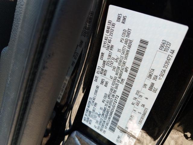 Photo 10 from auction – 2013 FORD ESCAPE SE with VIN 1FMCU9G98DUD72772