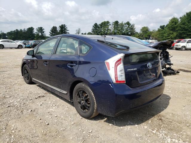 Photo 3 from auction – 2012 TOYOTA PRIUS with VIN JTDKN3DU4C1483662