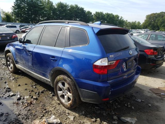 Photo 3 from auction – 2008 BMW X3 3.0SI with VIN WBXPC93458WJ15584