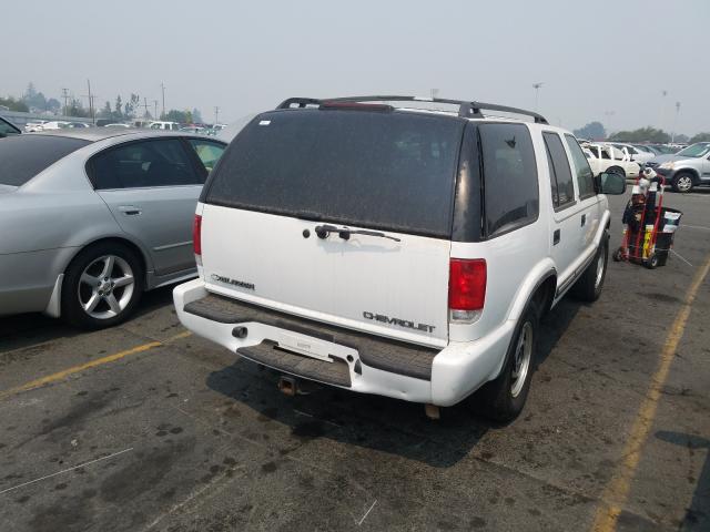 Photo 4 from auction – 2001 CHEVROLET BLAZER with VIN 1GNDT13W31K178903