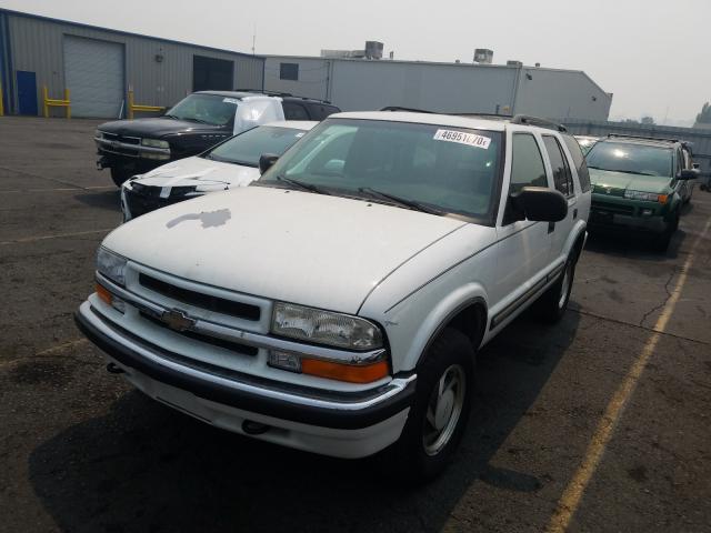 Photo 2 from auction – 2001 CHEVROLET BLAZER with VIN 1GNDT13W31K178903