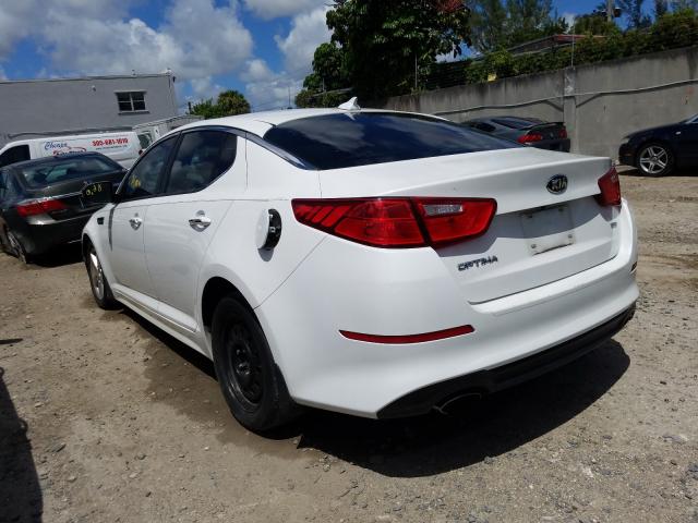 Photo 3 from auction – 2014 KIA OPTIMA LX with VIN 5XXGM4A7XEG332085