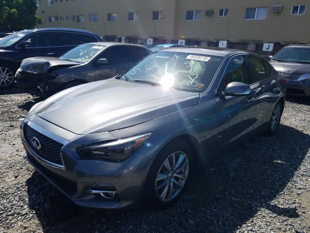 Photo 2 from auction – 2017 INFINITI Q50 BASE with VIN JN1CV7AR2HM680110