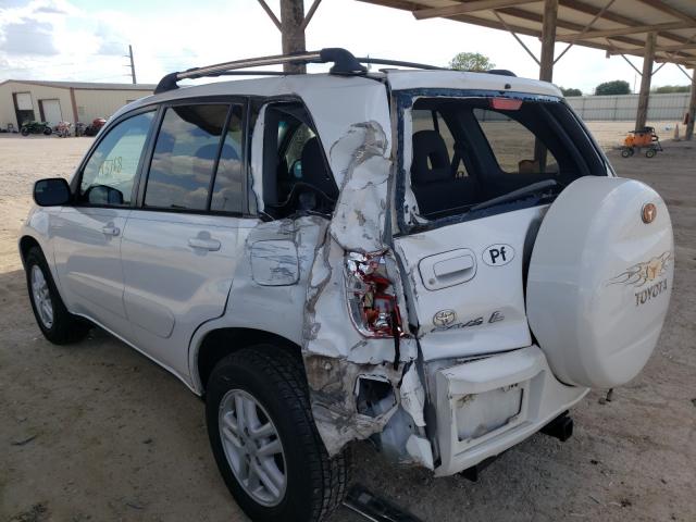 Photo 9 from auction – 2002 TOYOTA RAV4 with VIN JTEGH20V520070722