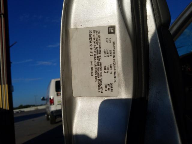 Photo 10 from auction – 2002 BUICK REGAL LS with VIN 2G4WB55K721111112