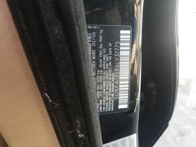 Photo 10 from auction – 2006 BMW X5 3.0I with VIN 5UXFA13596LY37775