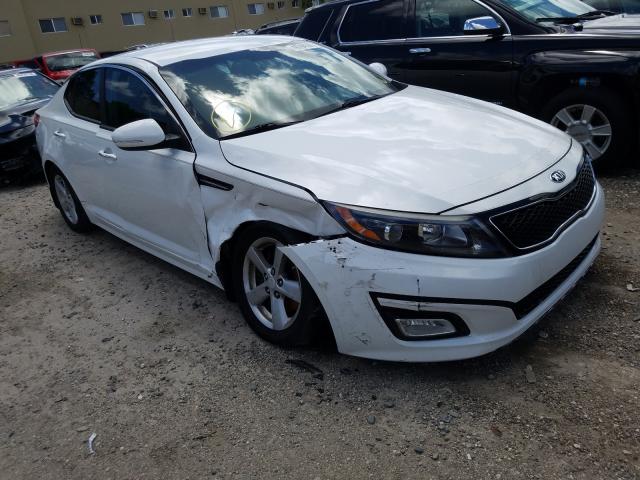 KIA OPTIMA LX 2014 with VIN 5XXGM4A7XEG332085 - Photo from auction