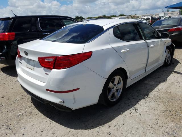 Photo 4 from auction – 2014 KIA OPTIMA LX with VIN 5XXGM4A7XEG332085