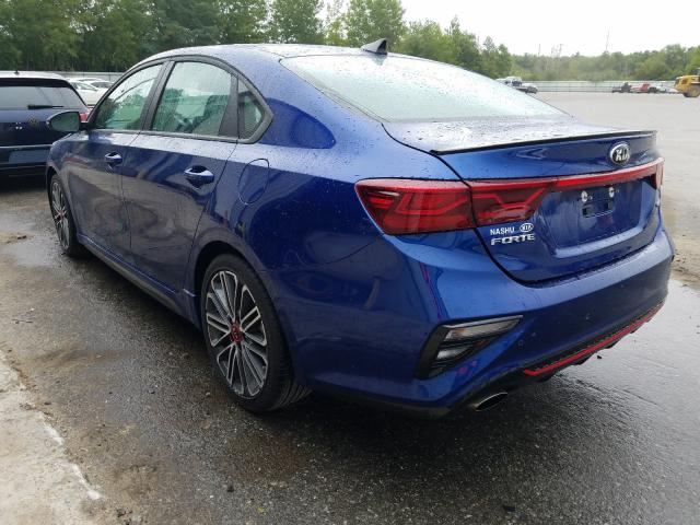 Photo 3 from auction – 2020 KIA FORTE GT with VIN 3KPF44AC4LE185728