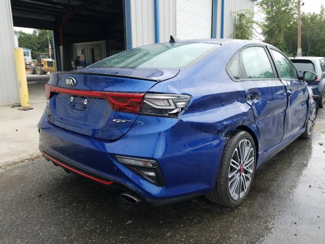 Photo 4 from auction – 2020 KIA FORTE GT with VIN 3KPF44AC4LE185728