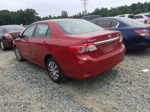 Photo 3 from auction – 2013 TOYOTA COROLLA BA with VIN 5YFBU4EE9DP182608