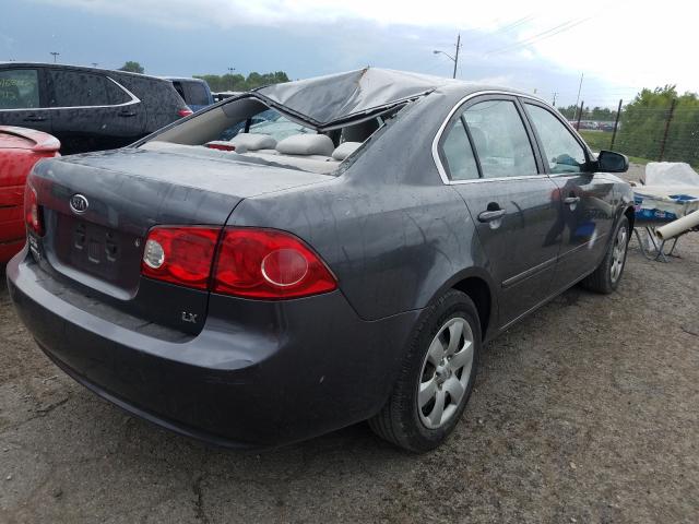 Photo 4 from auction – 2007 KIA OPTIMA LX with VIN KNAGE123X75131119
