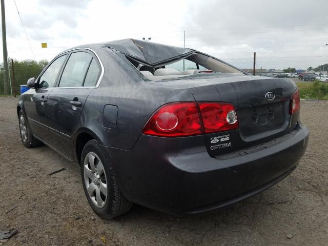 Photo 3 from auction – 2007 KIA OPTIMA LX with VIN KNAGE123X75131119
