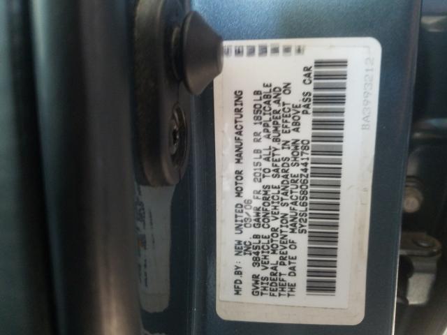 Photo 10 from auction – 2006 PONTIAC VIBE with VIN 5Y2SL65806Z441780