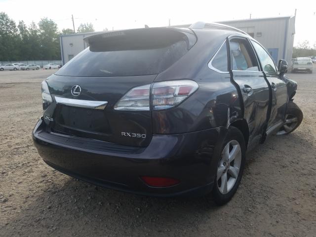 Фото 4 с аукциона – 2010 LEXUS RX 350 с VIN 2T2BK1BA8AC038626